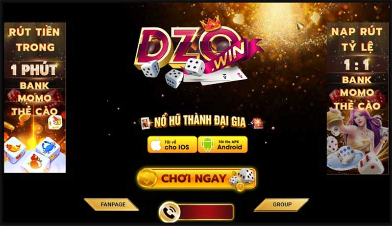 Hướng dẫn tải app chơi game DzoWin cực dễ