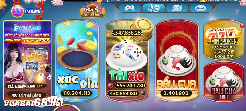 Đánh giá về cổng game bài hàng đầu thị trường - Fun789 Club