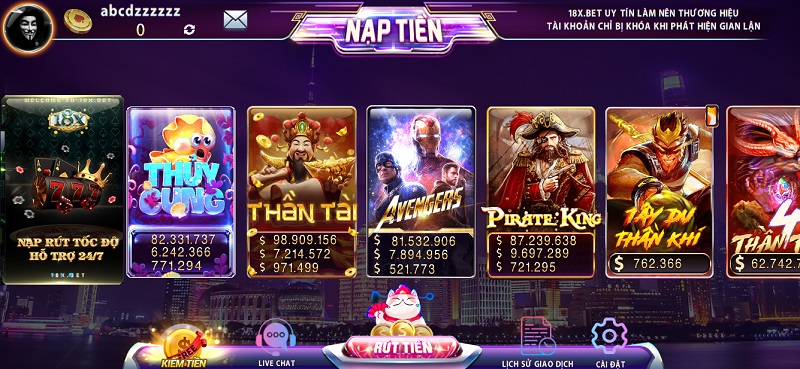 Trải nghiệm game slot với nhiều nội dung thú vị