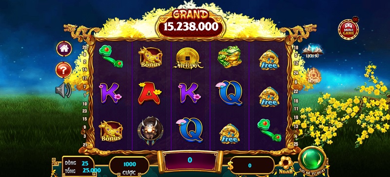 Hòa mình vào ván quay hũ ngập tràn vận may trong game Cung Hỷ Phát Tài