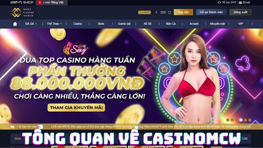 Tổng quan về Sân chơi Casino Trực Tuyến Casinomcw