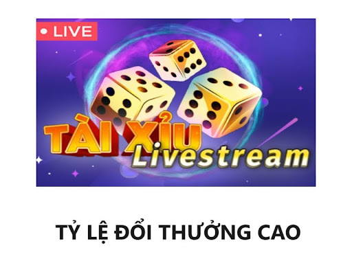 Sảnh game tài xỉu livestream nhà cái Sky88 có tỷ lệ đổi thưởng giá trị