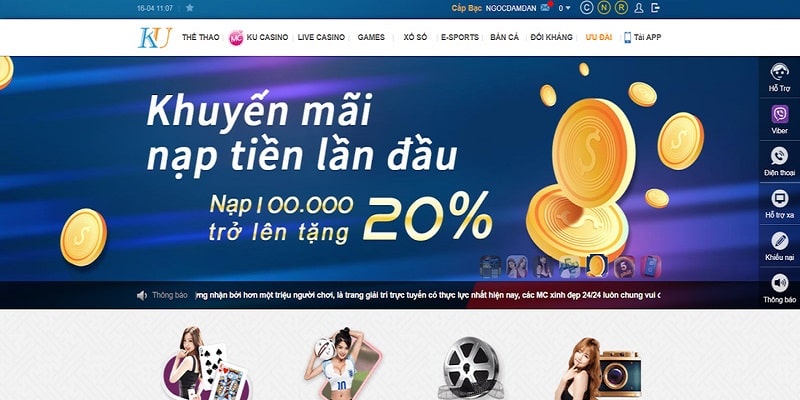 Kubet cung cấp nhiều khuyến mãi hấp dẫn khi nạp tiền